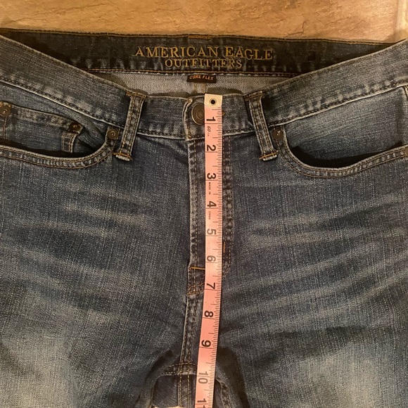 American Eagle Outfitters AEO Men’s jeans original straight core flex 30/30 - Picture 3 of 8